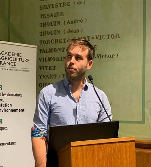 Kévin Robe a obtenu le prix de thèse AAF-SFBV 2022